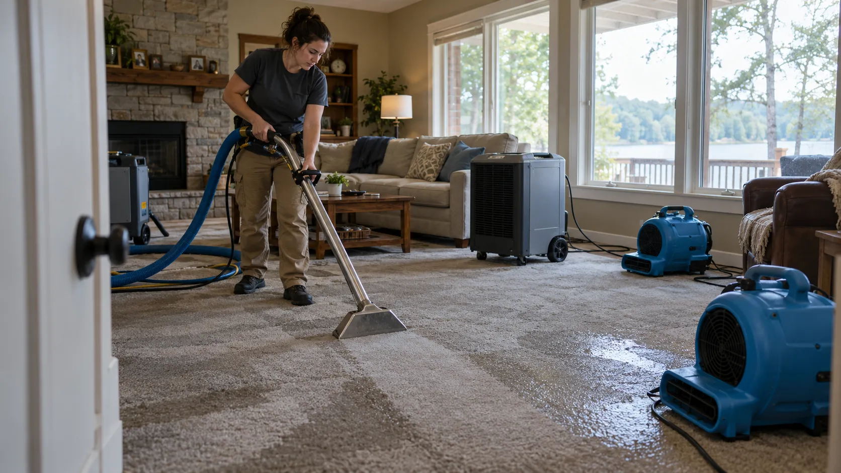 Water Extraction & Structural Drying in Jacksonville, FL